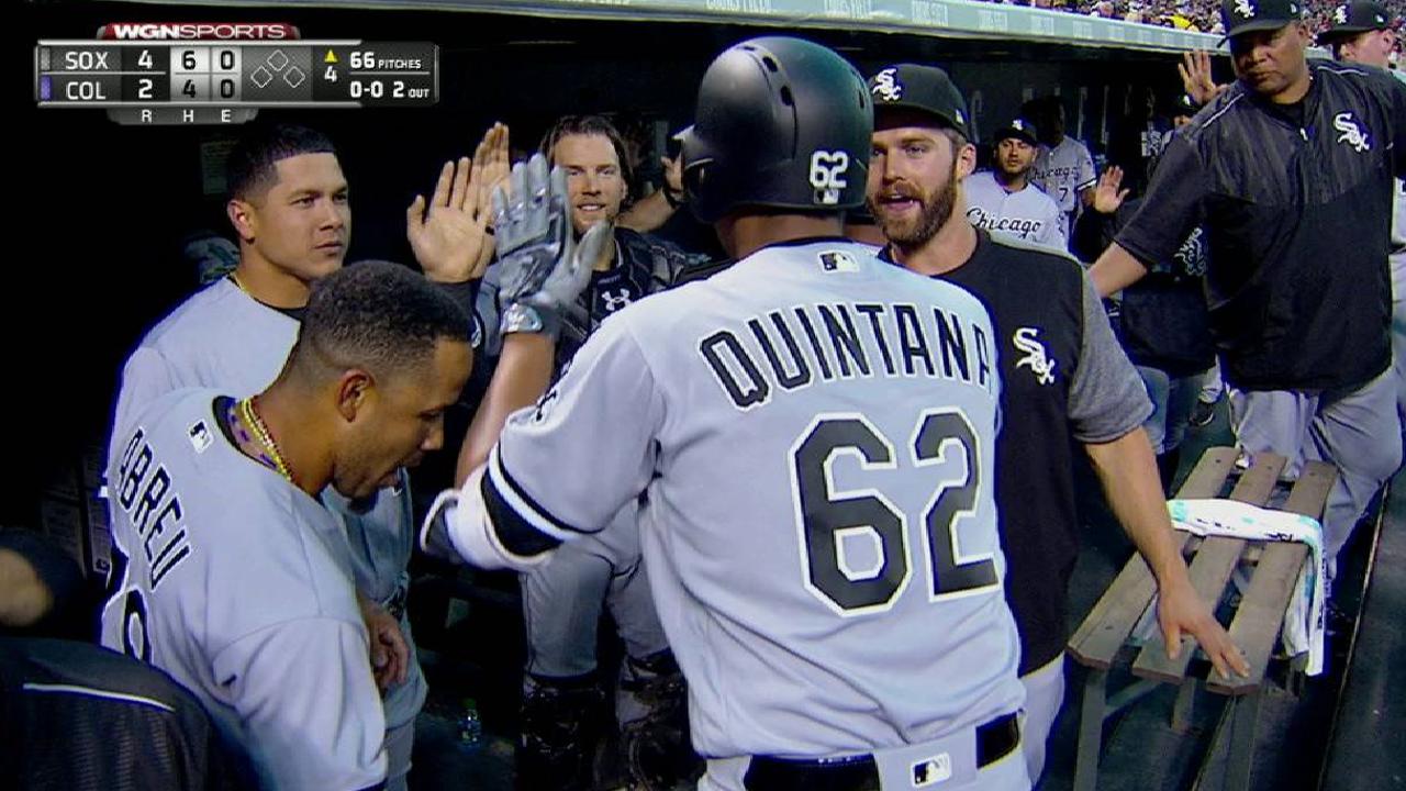 Quintana's sacrifice fly