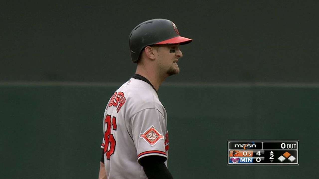 Joseph rips an RBI double