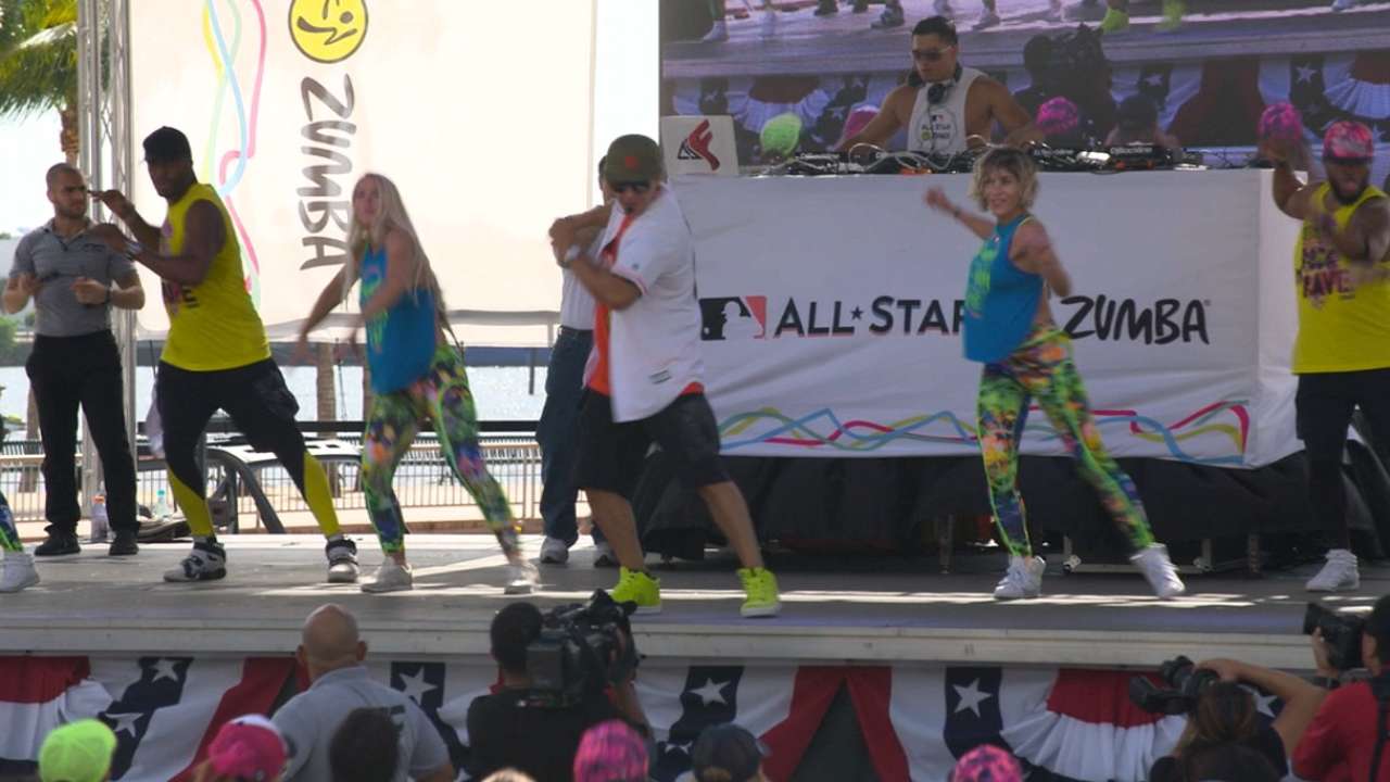 All-Star Zumba: Founder hosts massive class