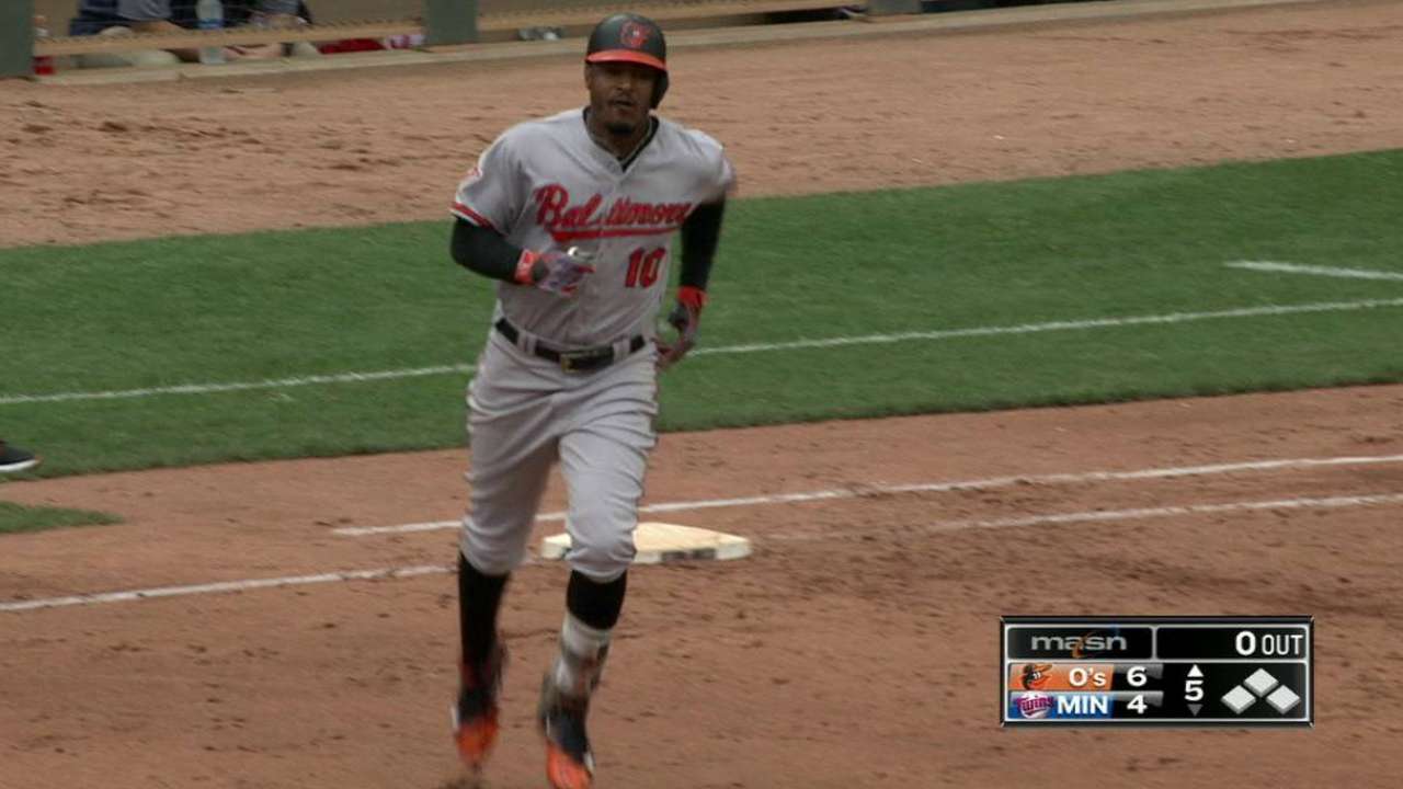 Jones's second homer