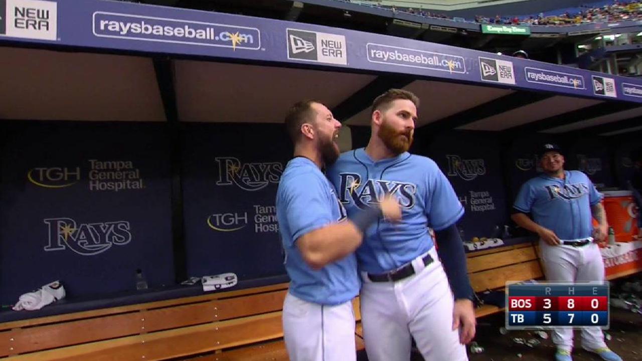 Miller's late HR lifts Rays past Red Sox