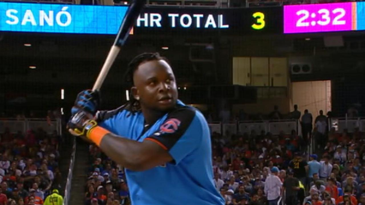 Sano's impressive homer