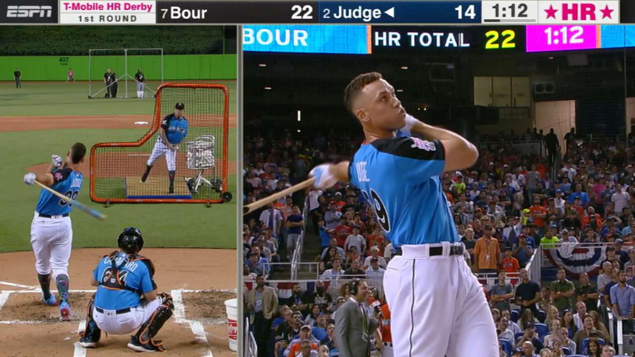 Judge skies one into roof