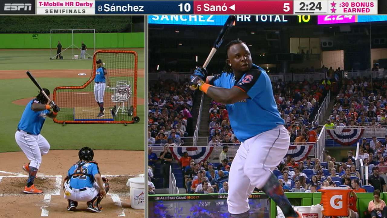 Sano's impressive 491-ft. homer