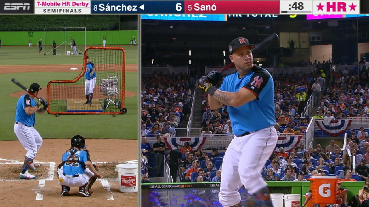 Sanchez's 485-foot dinger