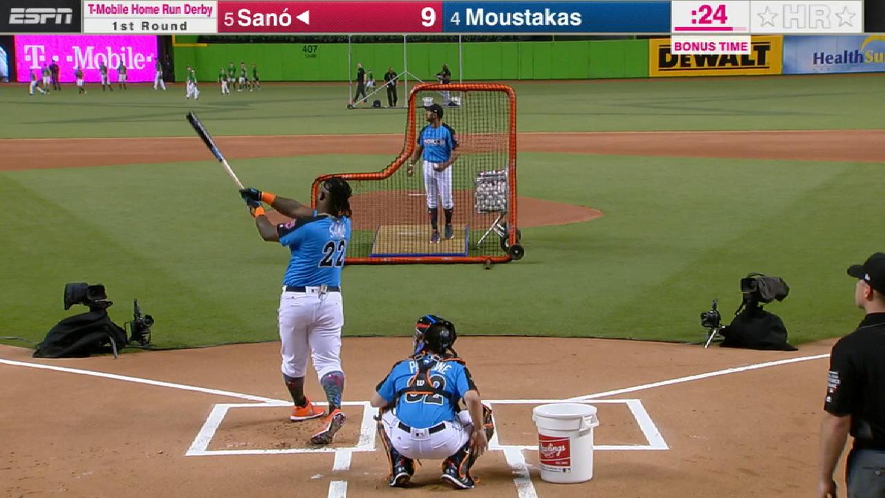 Sano's 11 homers in Round 1