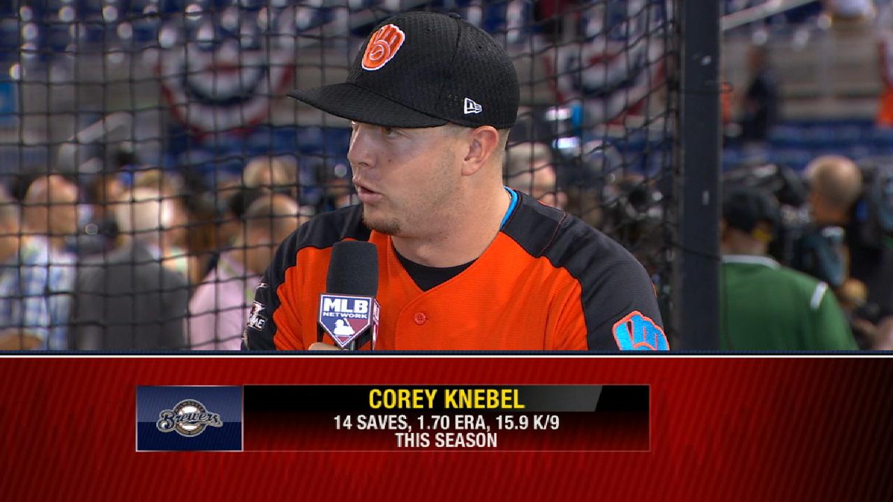 A year removed from Minors, Knebel enjoys ASG