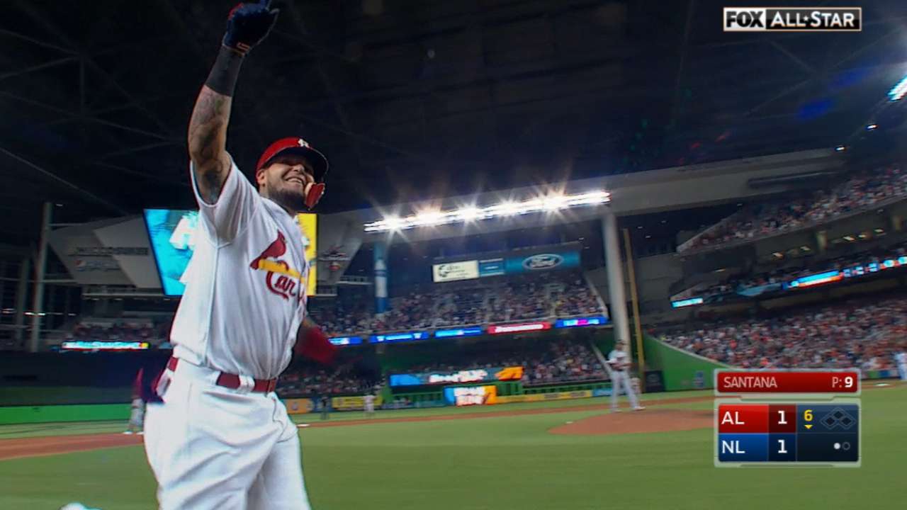 Molina's solo shot