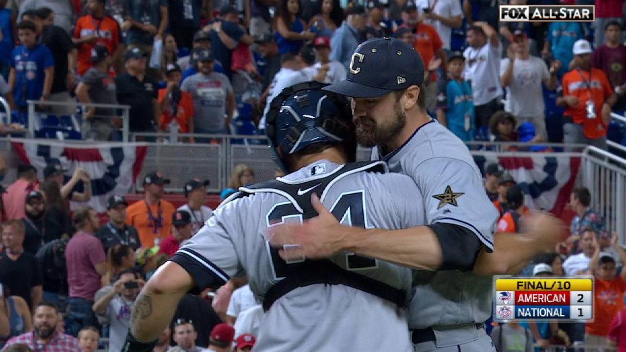 Miller secures the AL's win