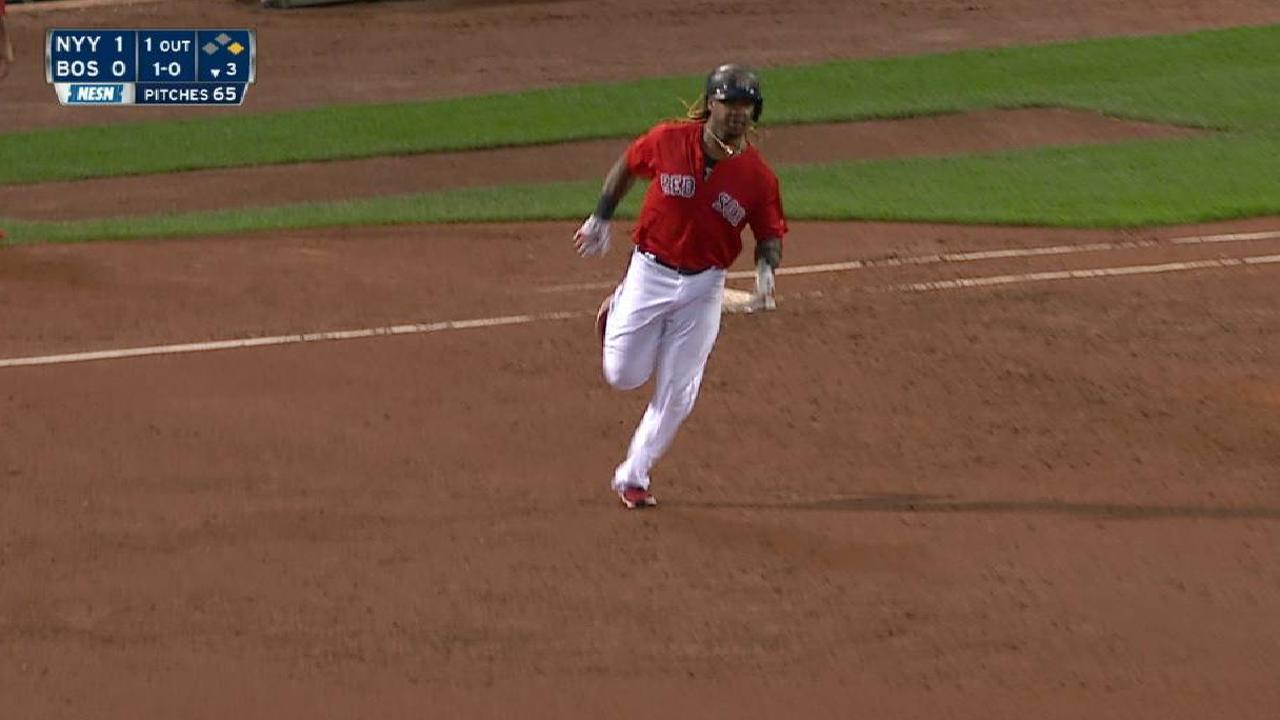 Hot Hanley homers, continues to back up talk