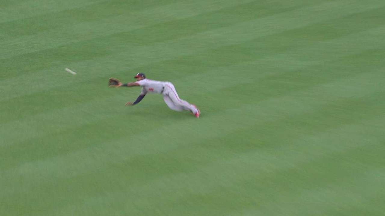 Goodwin's diving catch