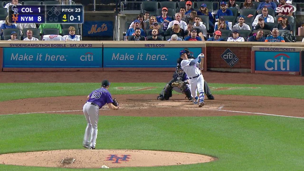 T.J. Rivera's solo home run