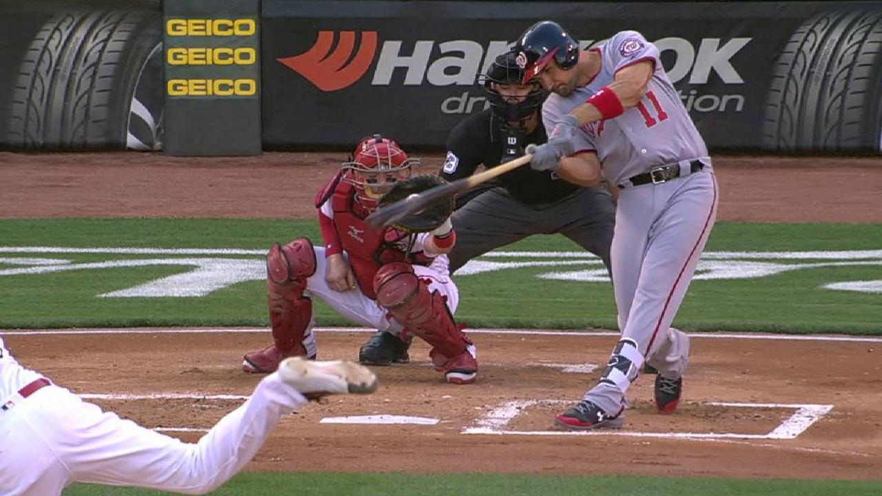 Adleman, offense struggle in loss to Nats