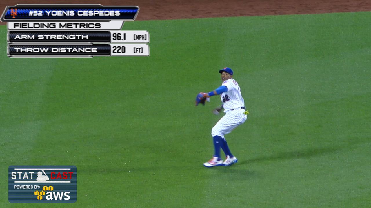 Statcast of the Day: Yo shows off legs, arm