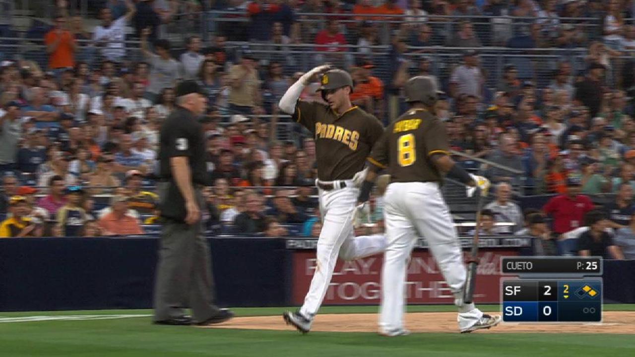 Blash's RBI double