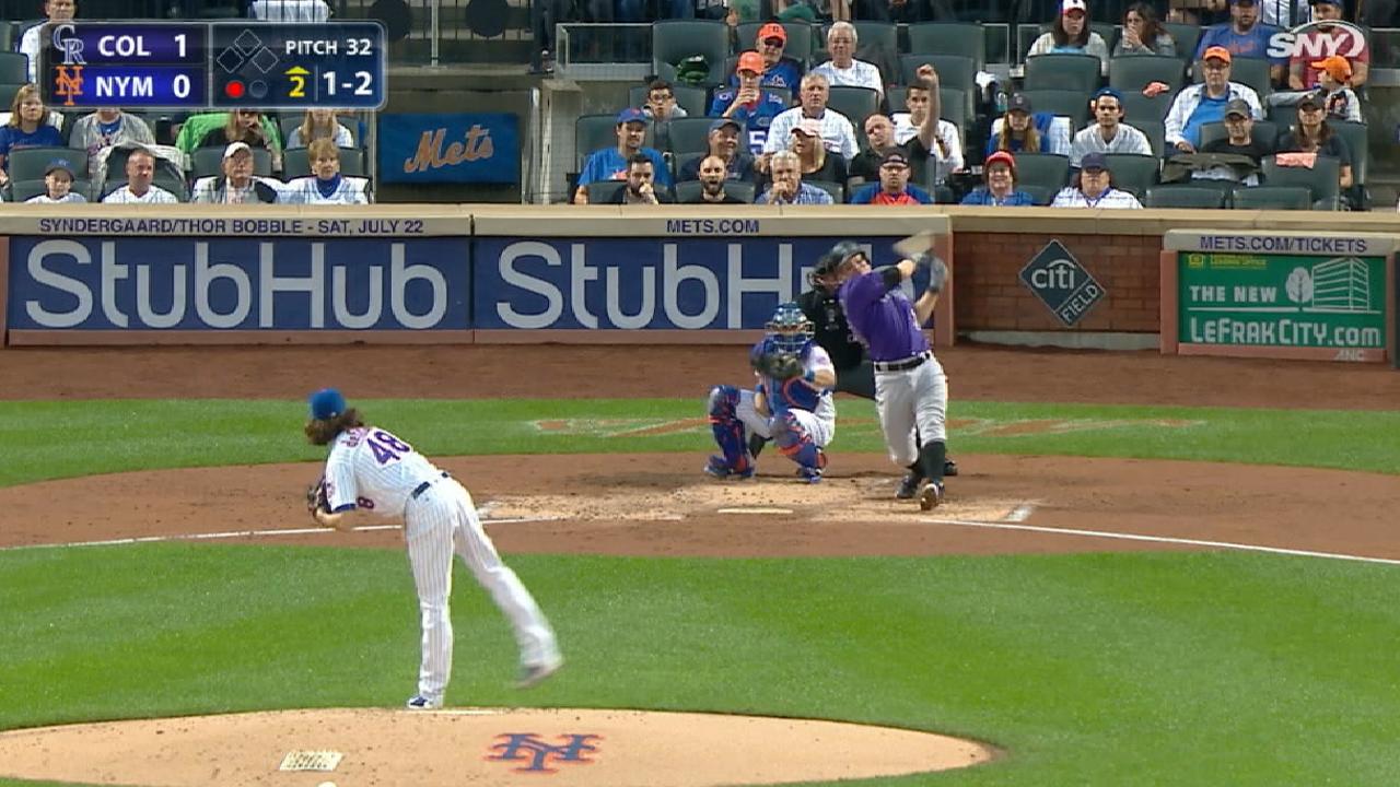 deGrom's 11 K's in 11 seconds
