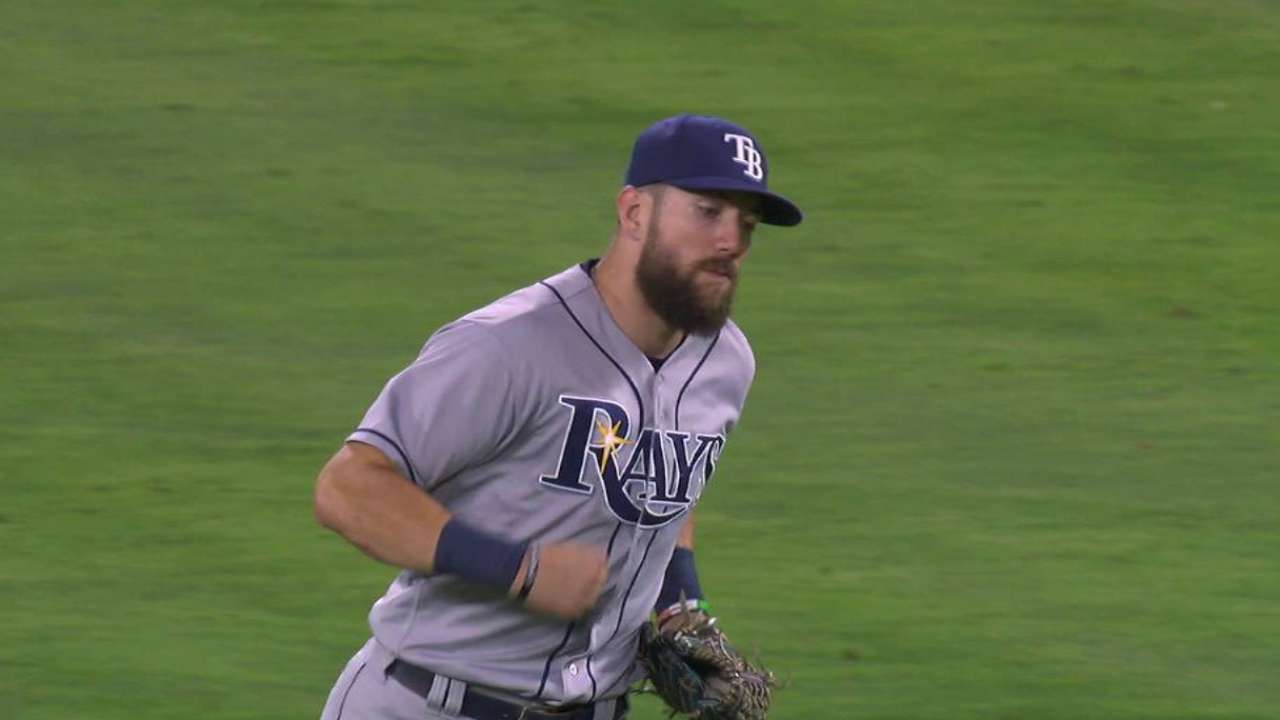 Faria escapes a bases-loaded jam