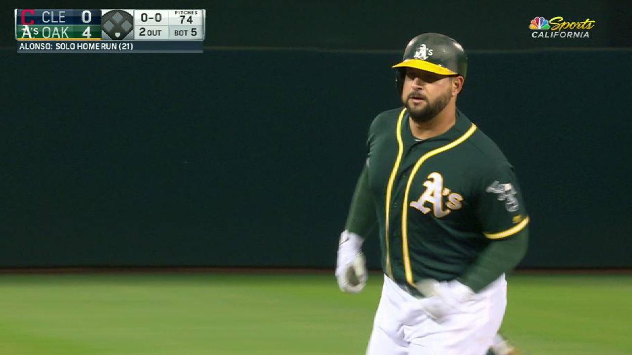Alonso's towering solo homer