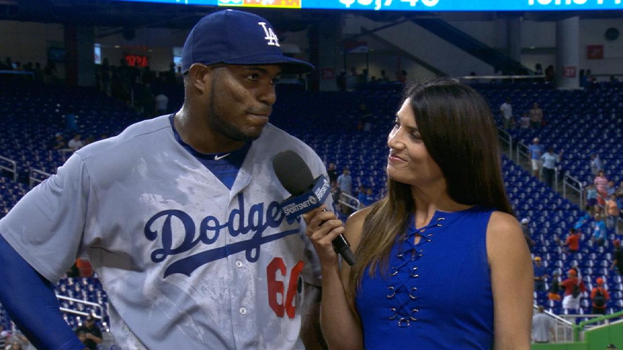 Puig on 9th inning heroics