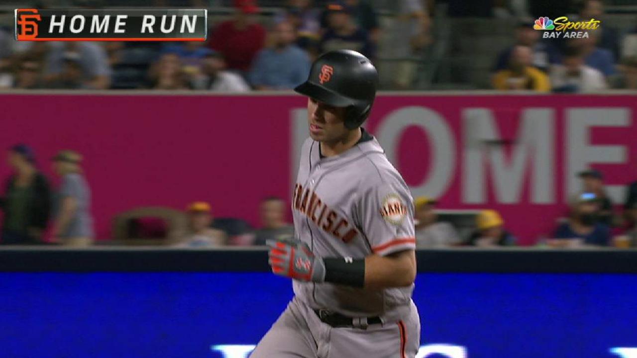 Posey homers as Giants sneak past Padres
