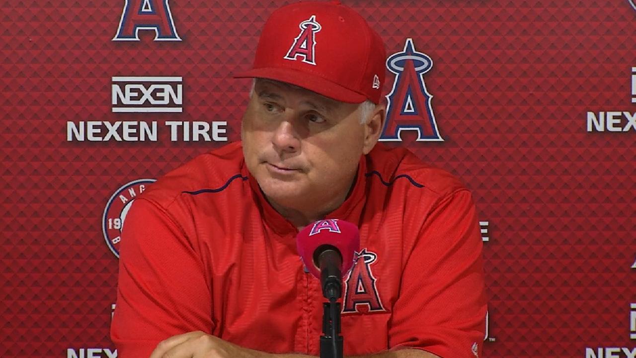 Scioscia on 2-1 loss to the Rays