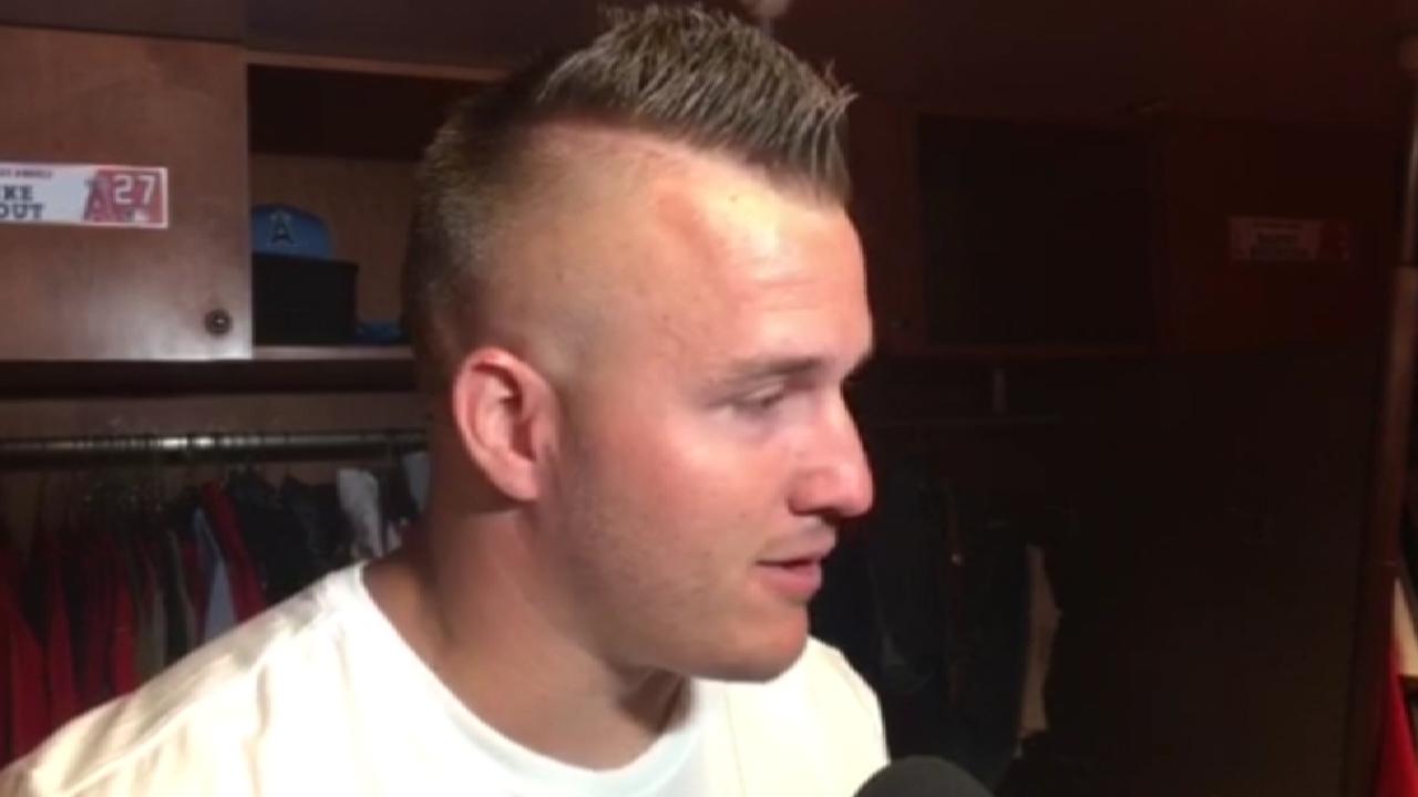 Trout on returning from the DL
