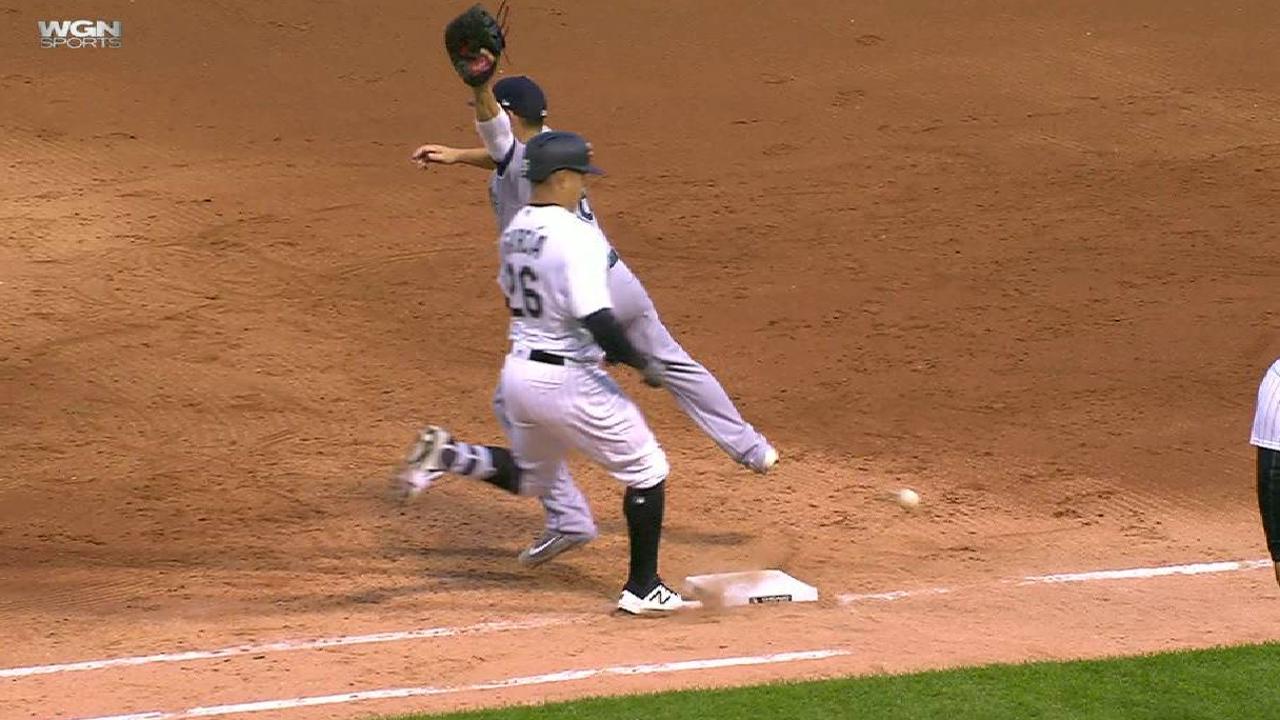 Avisail reaches on an error
