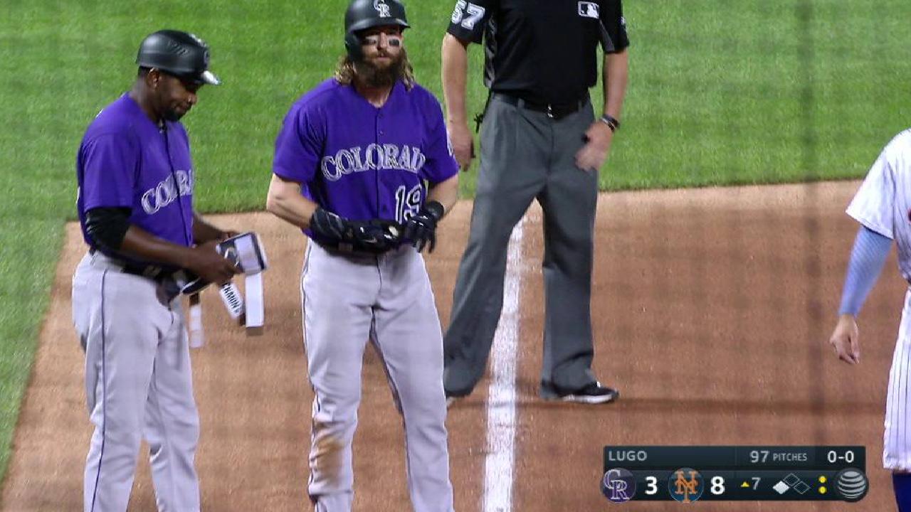 Rockies lose Chatwood, and game, vs. Mets