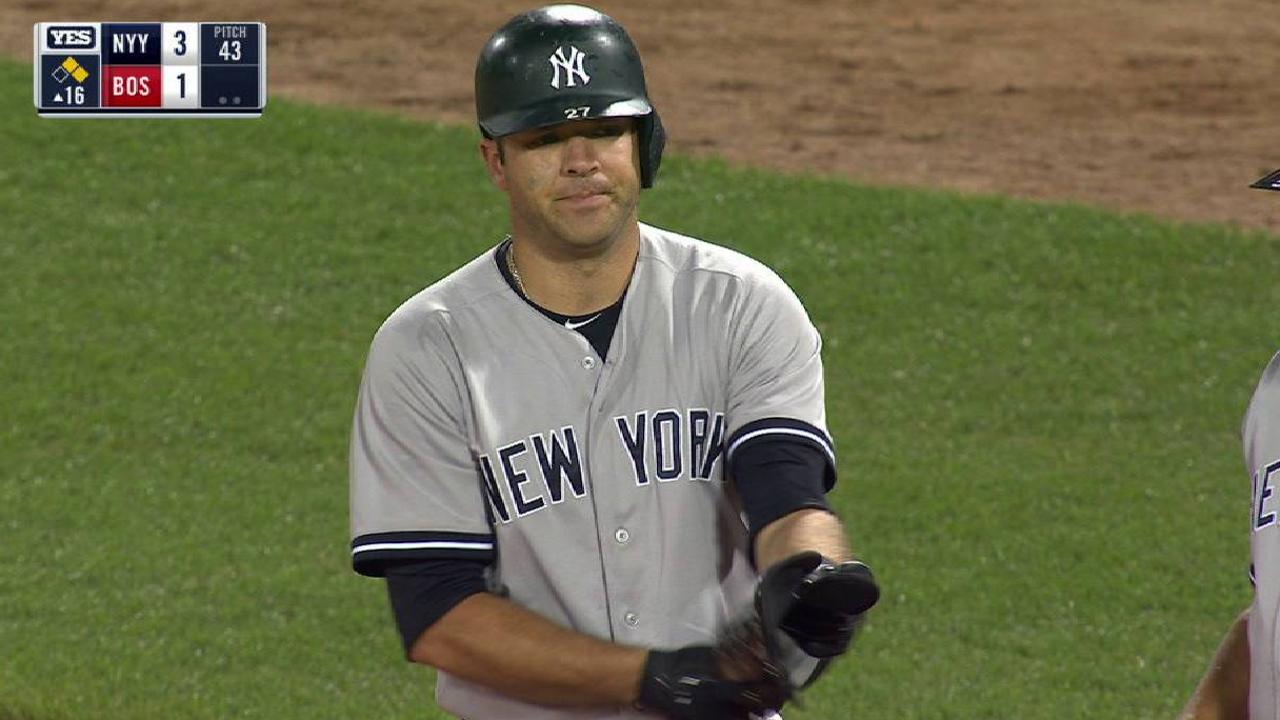 Romine's RBI single
