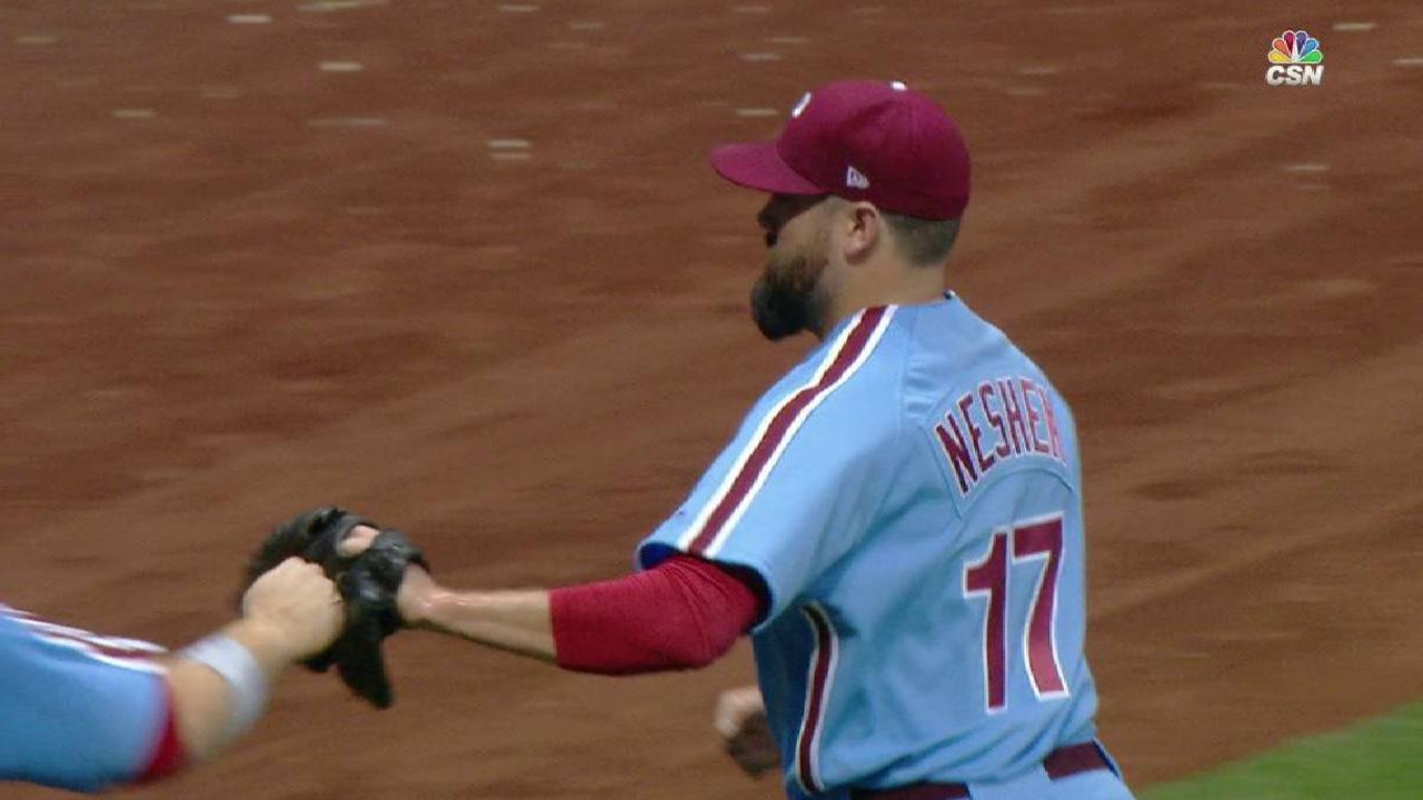 Neshek expects trade, takes rumors in stride
