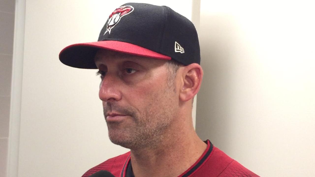 D-backs surprised, not worried, about slide