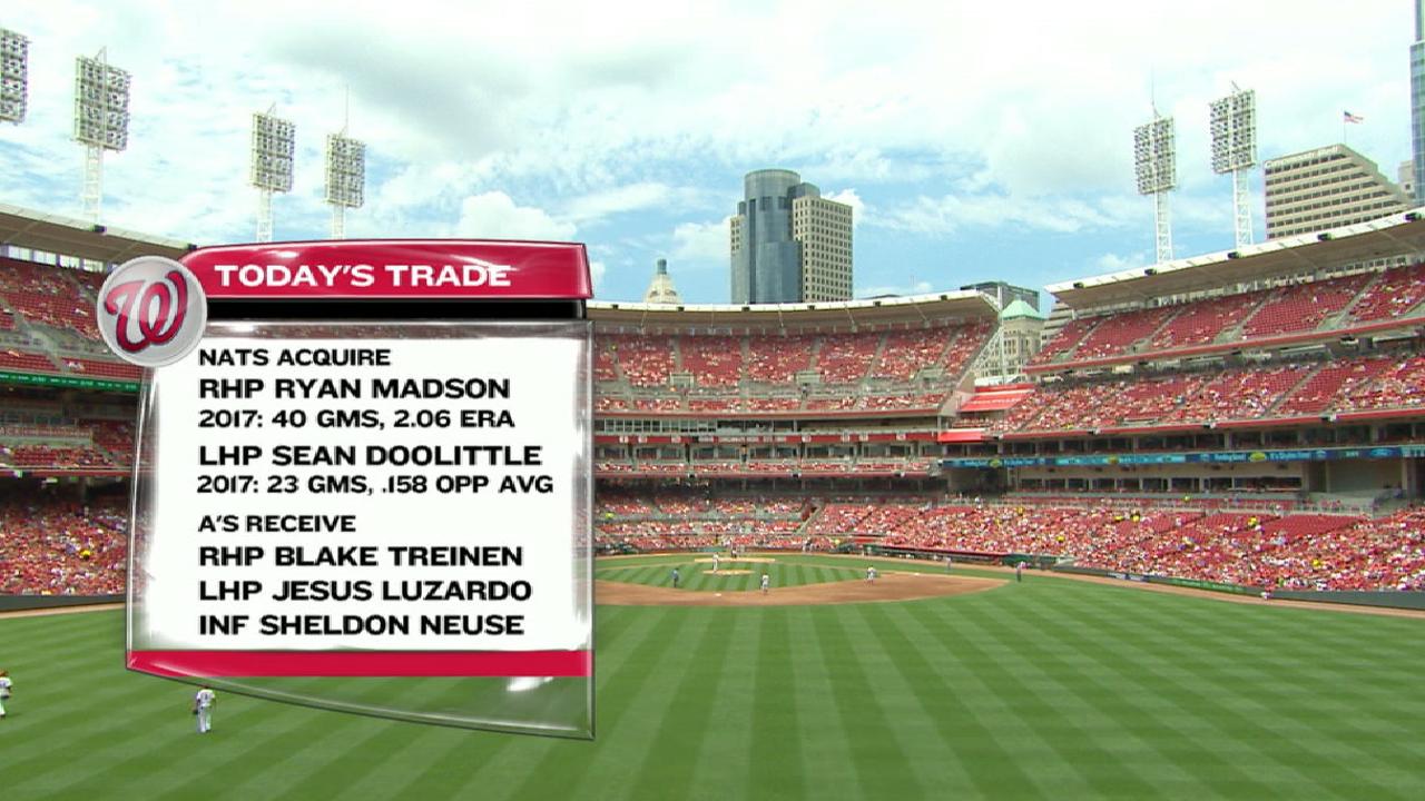 Nationals' trade with Athletics