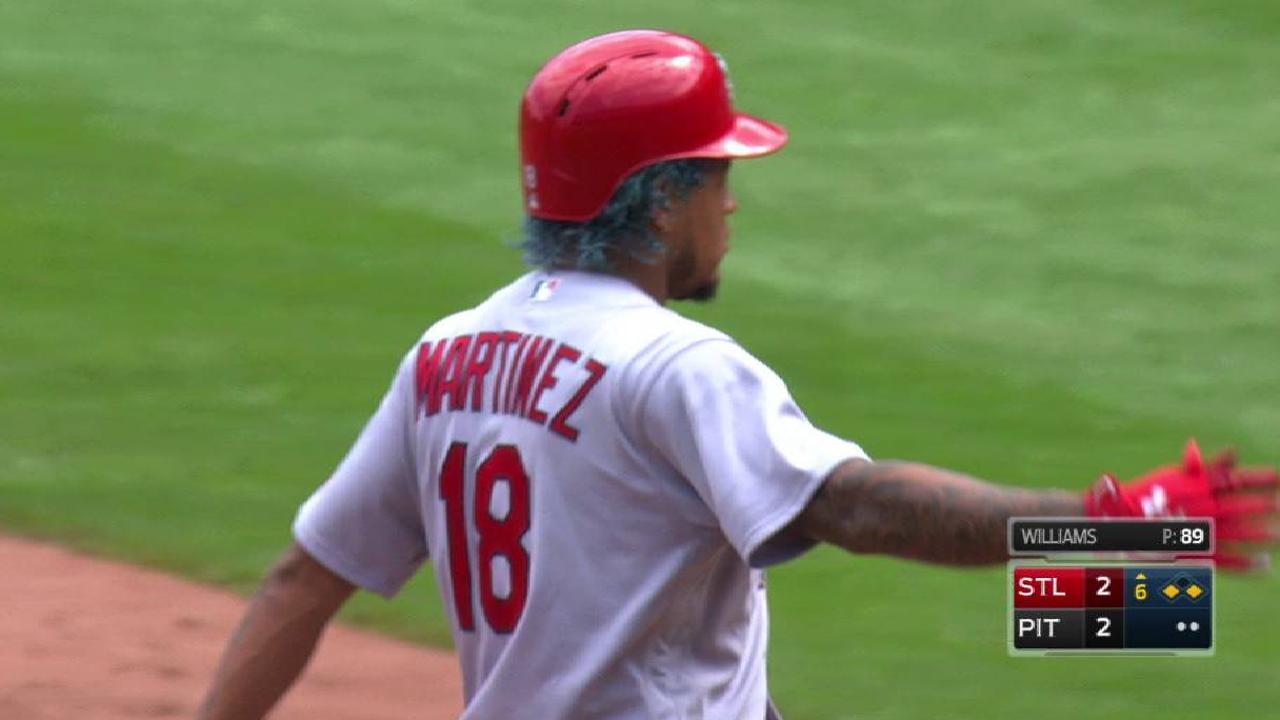 Martinez's RBI single