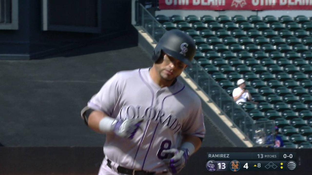 Parra's two-run shot