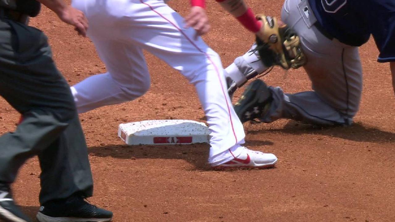 Maybin throws out Souza Jr.