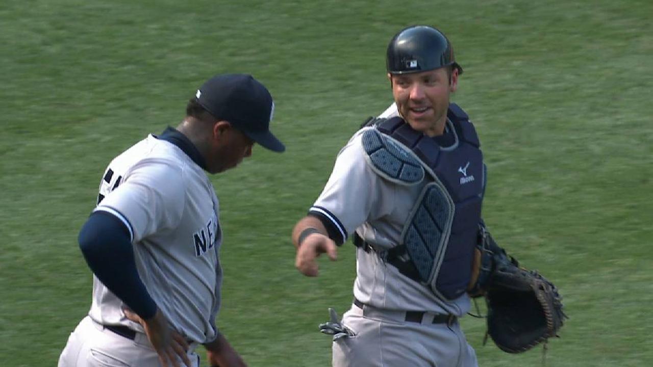 Chapman locks down the save