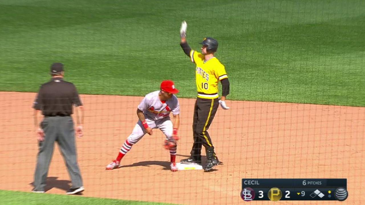 Mercer's game-tying double