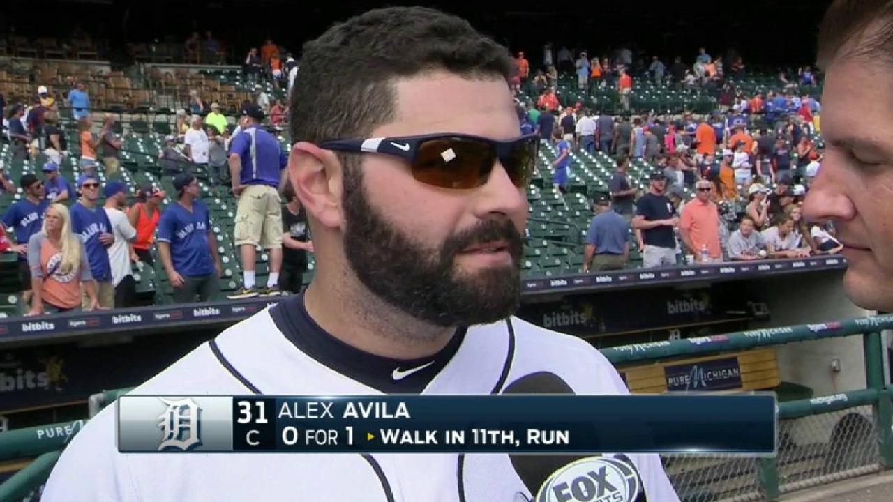 Avila discusses 11-inning win