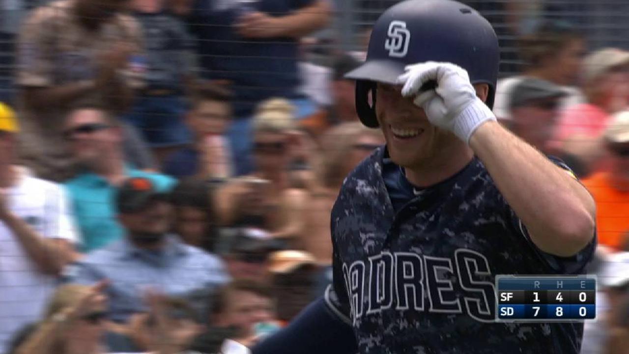 Spangenberg's three-run shot