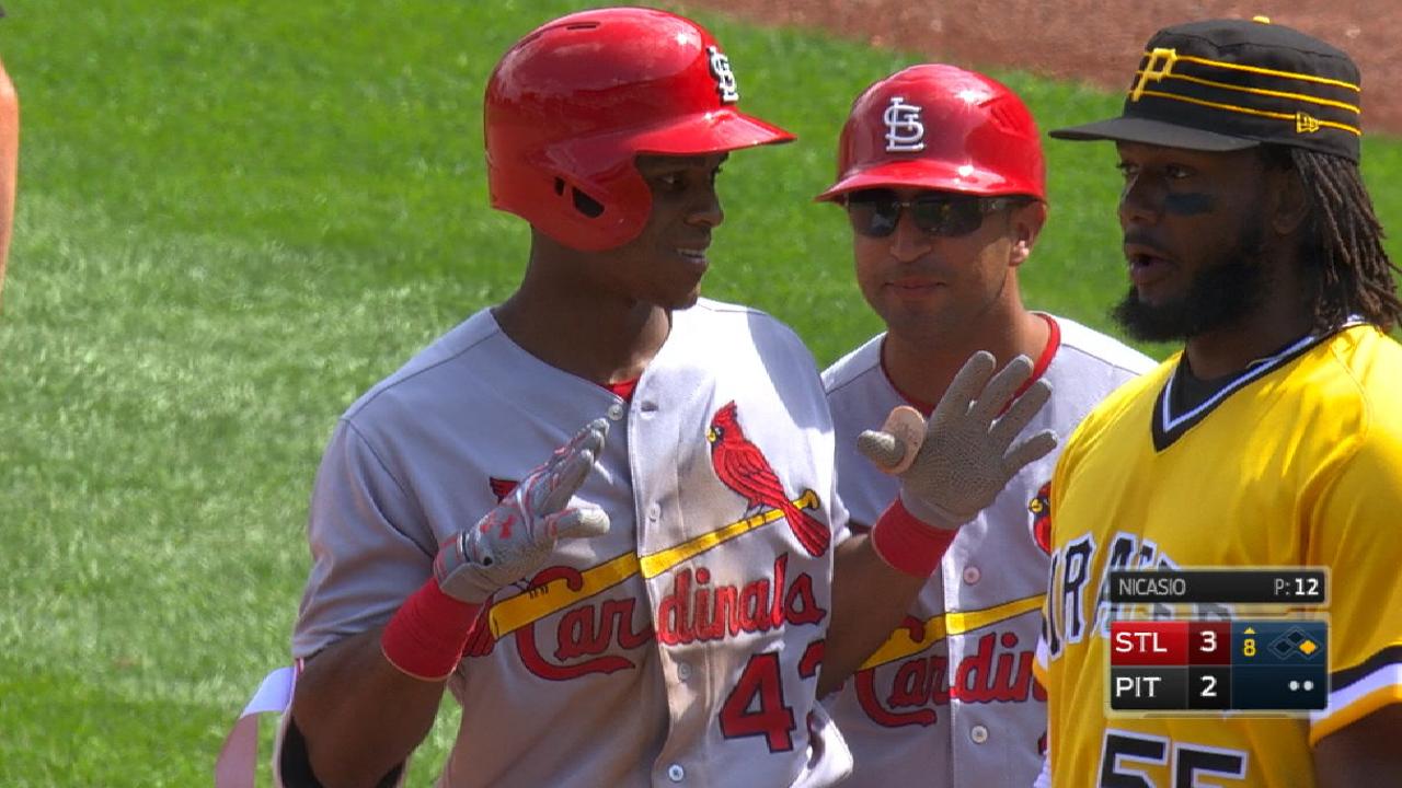 Sierra's four-hit day