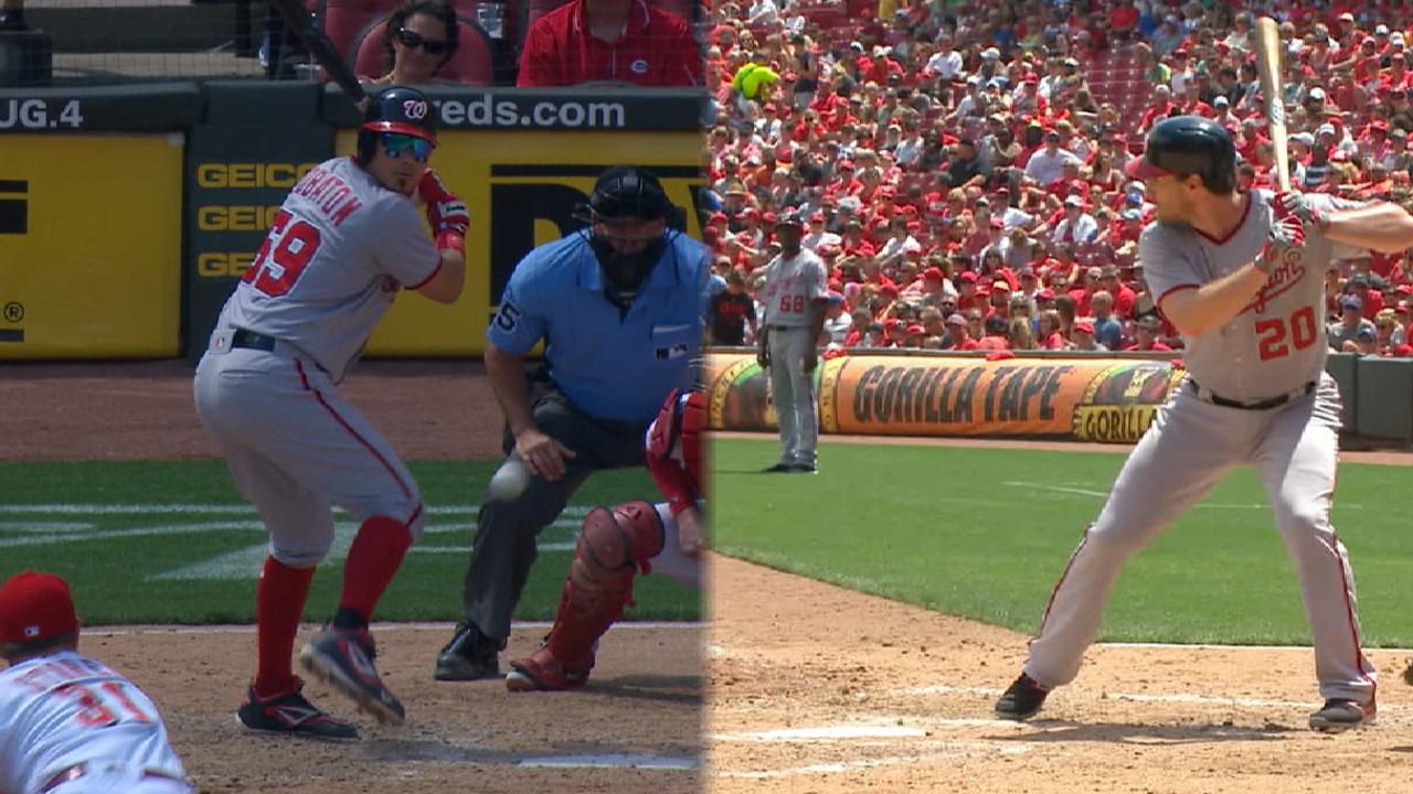 Nationals belt 5 homers to back Roark in win