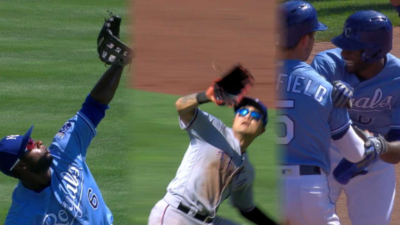 Fun in sun: Royals walk off on Cain's single