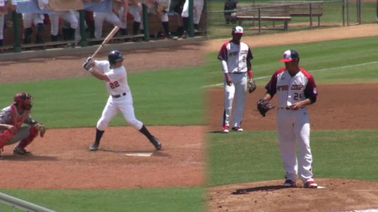 Callis on prospects sent to A's