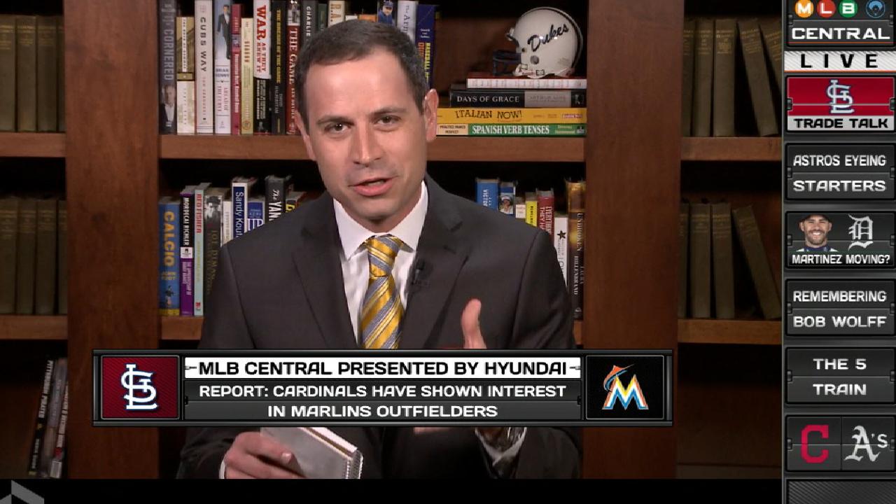 Cardinals intrigued by Marlins outfielders
