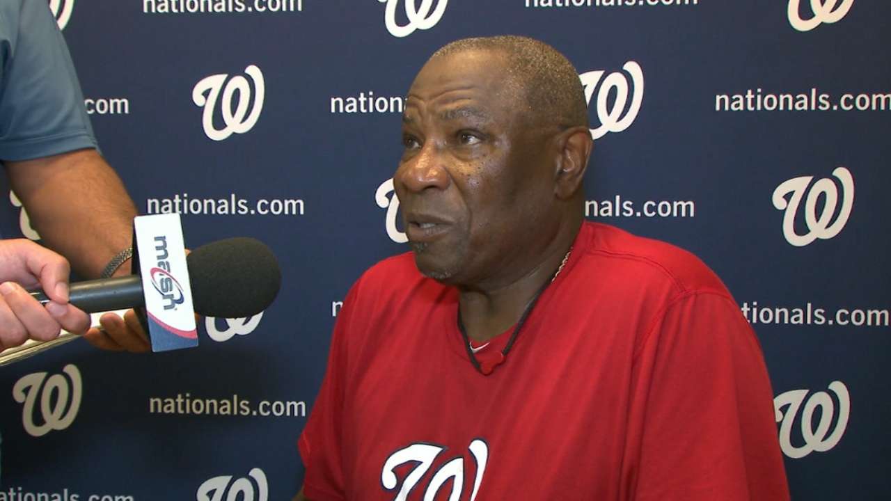 Baker discusses series sweep