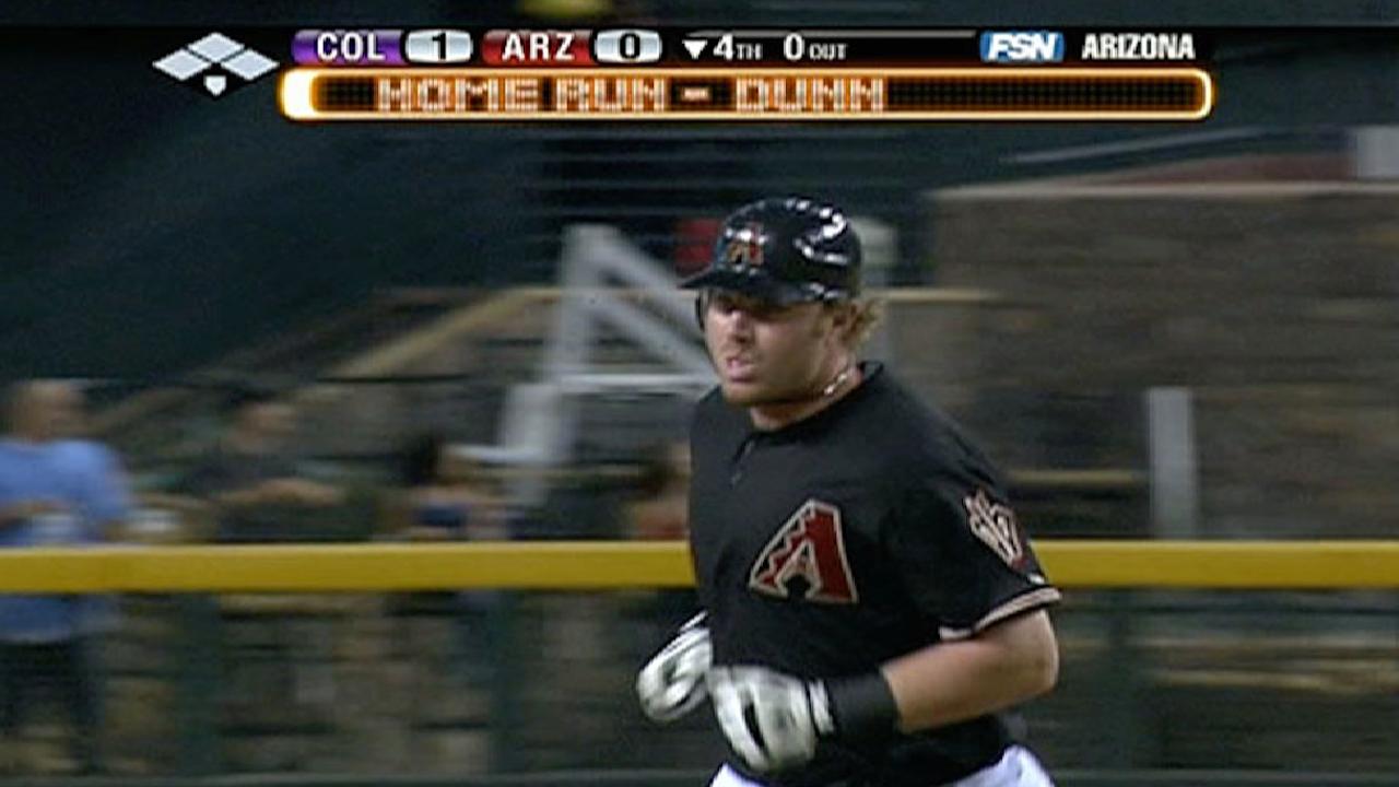 Dunn's 40th homer of season