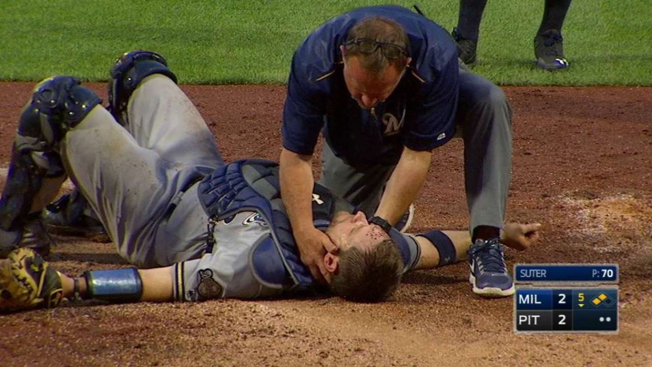 Vogt exits with injury