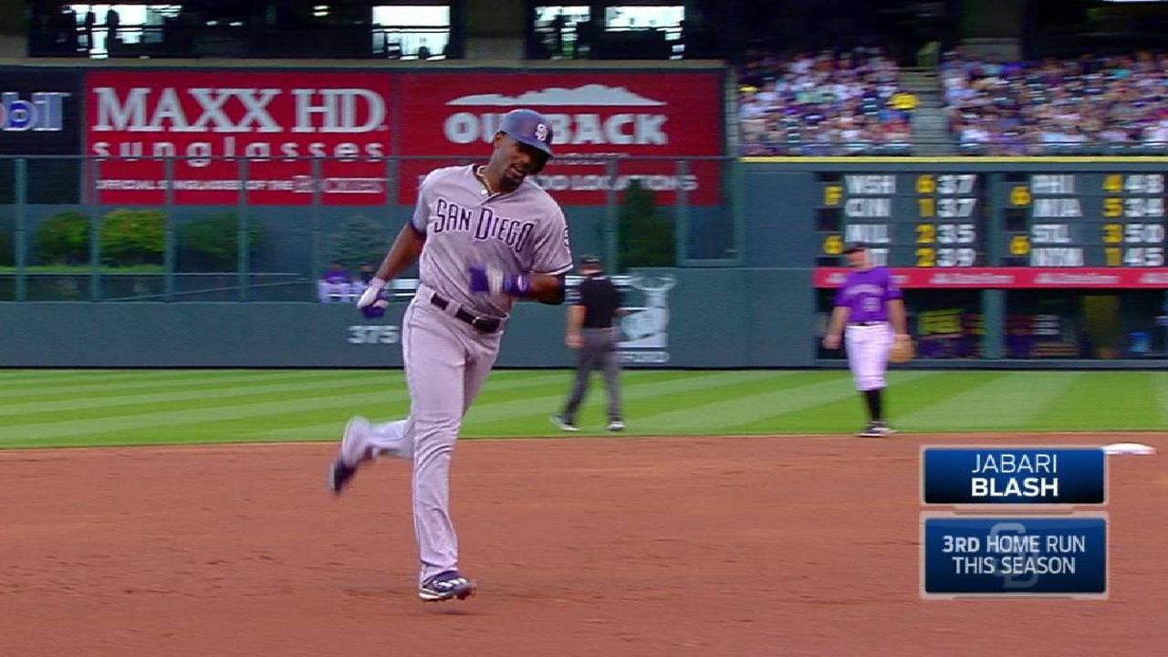 Blash's two-run homer