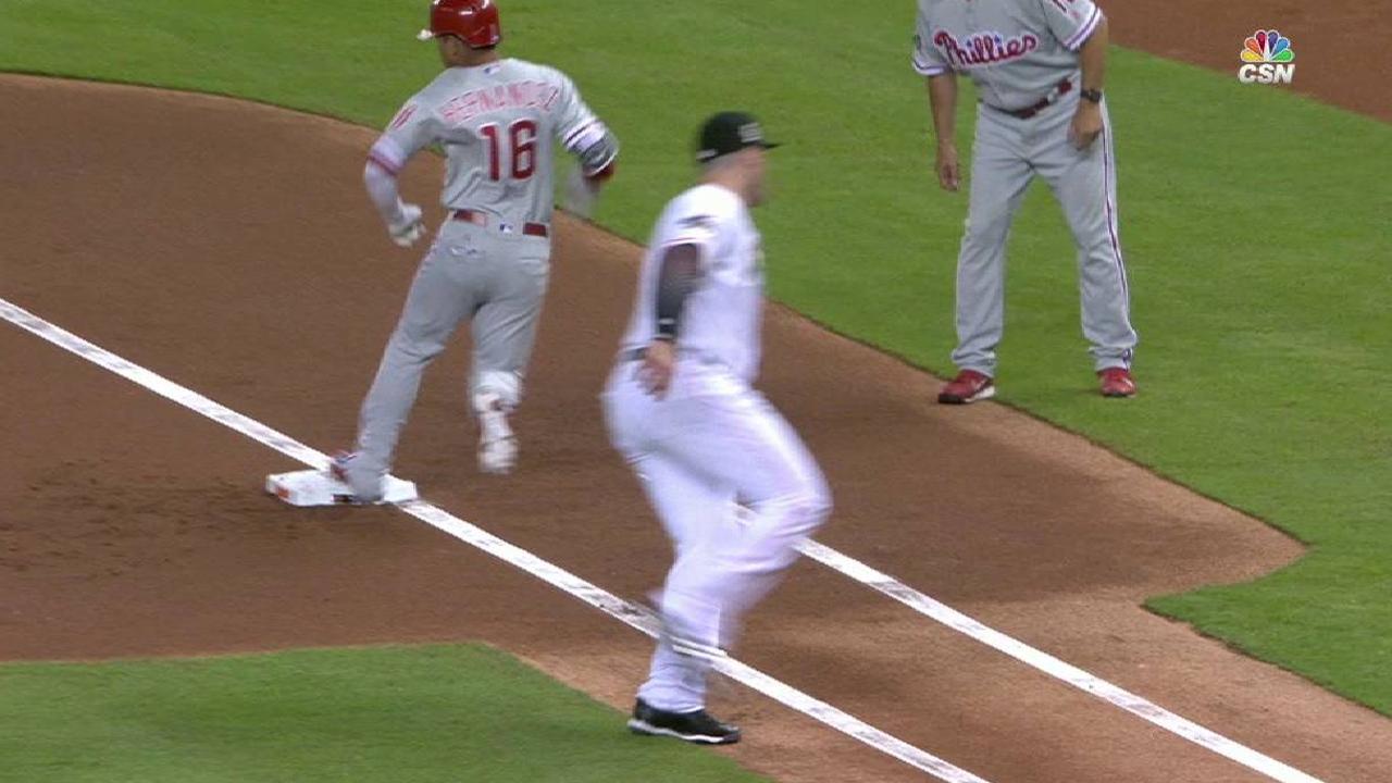 Hernandez productive in return to lineup