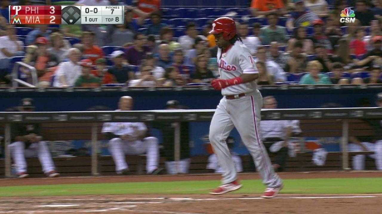 Jonrón de Maikel Franco da triunfo a Filis sobre Marlins